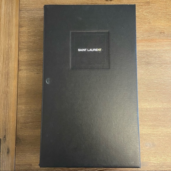 Saint Laurent court classic embroidered sneakers - Picture 13 of 14